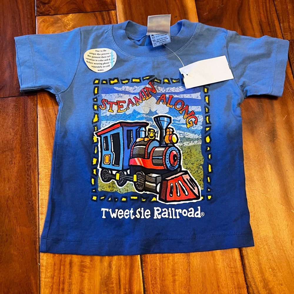 Toddler tweetsie railroad t-shirt. New! Size 2t